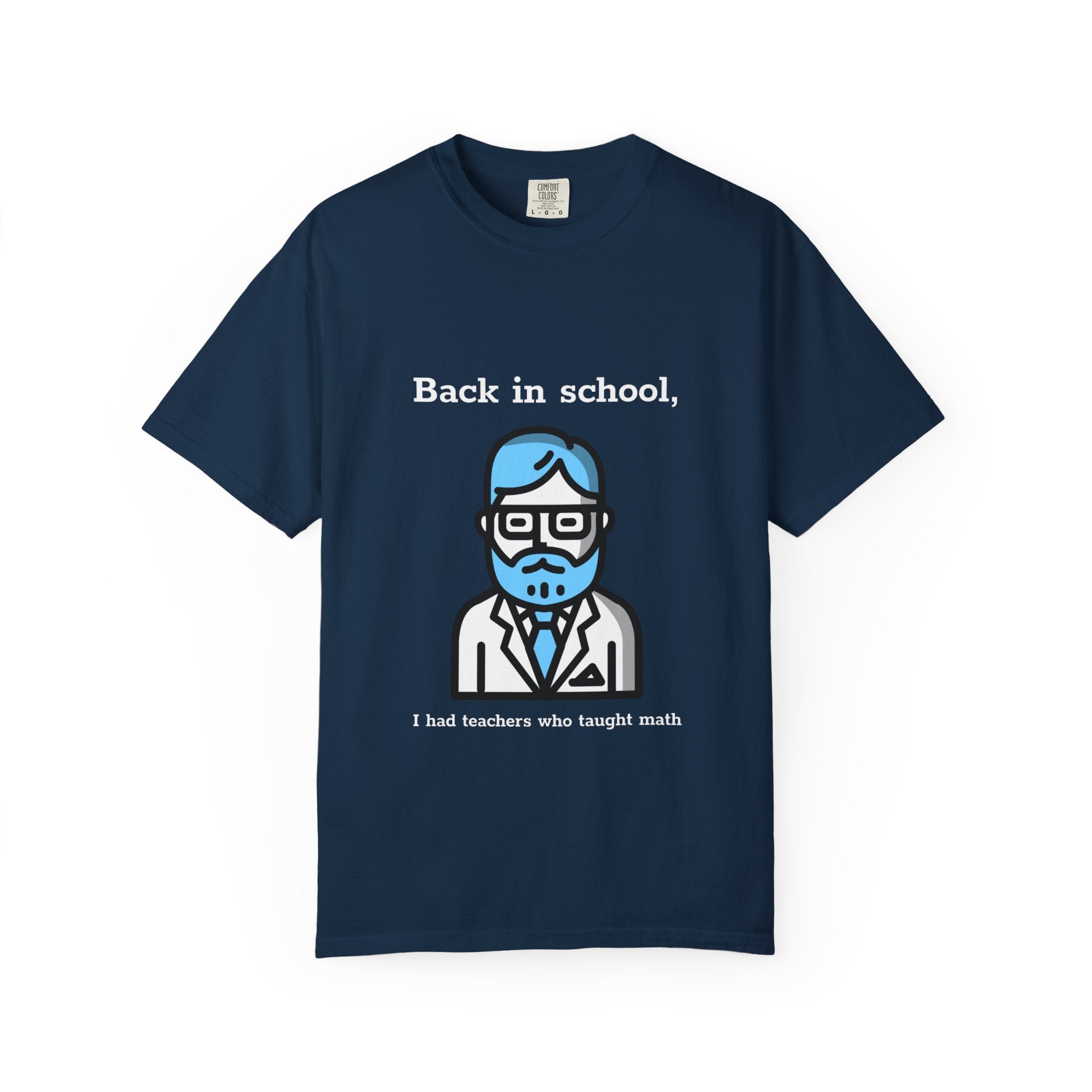 Professor Icon T-Shirt — Retro Nerd Graphic Tee for Teachers & Students