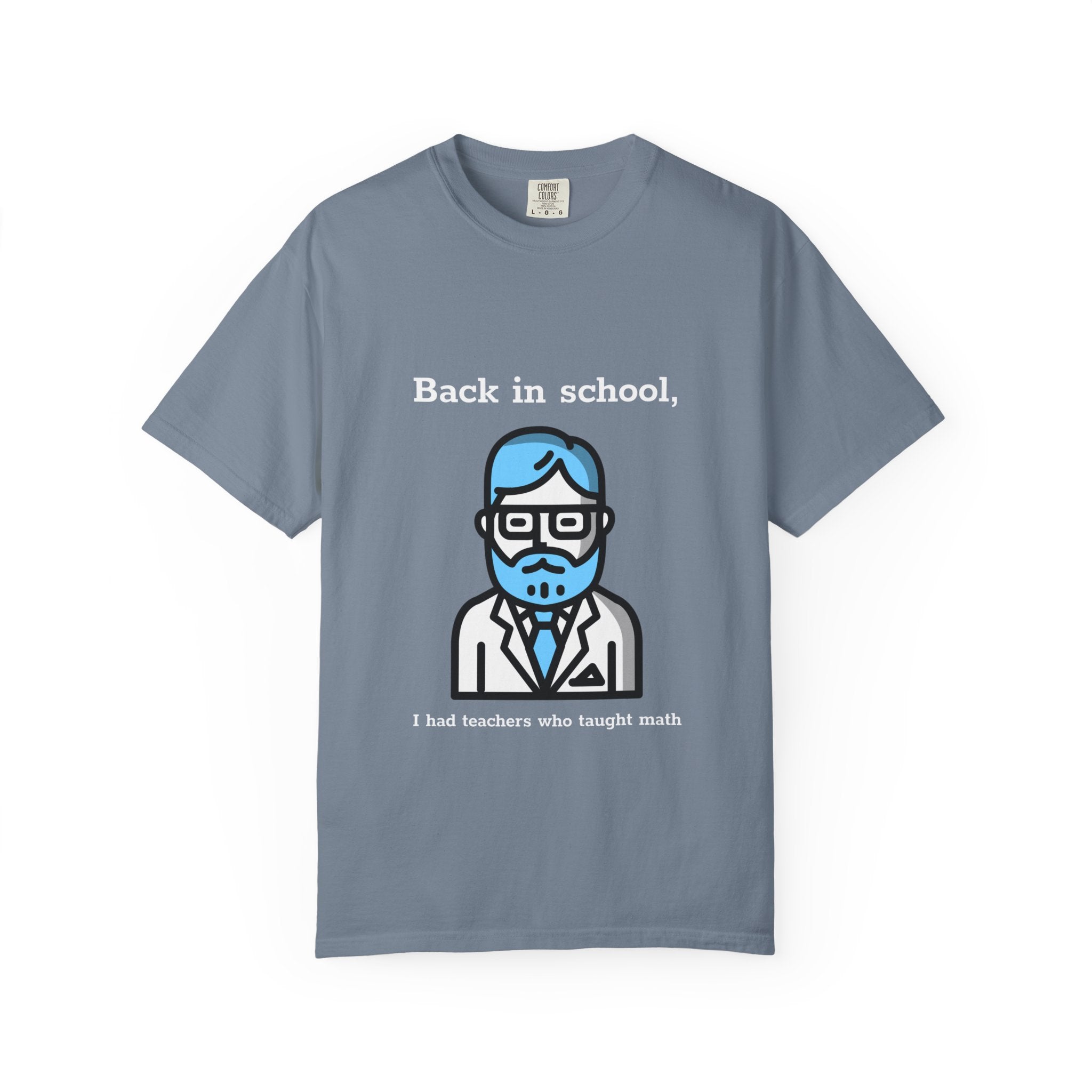 Professor Icon T-Shirt — Retro Nerd Graphic Tee for Teachers & Students