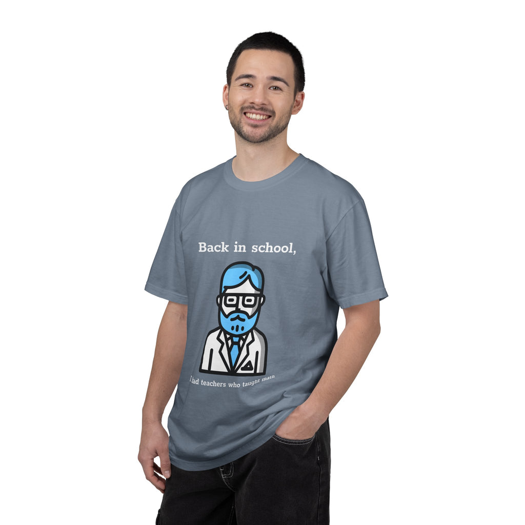 Professor Icon T-Shirt — Retro Nerd Graphic Tee for Teachers & Students