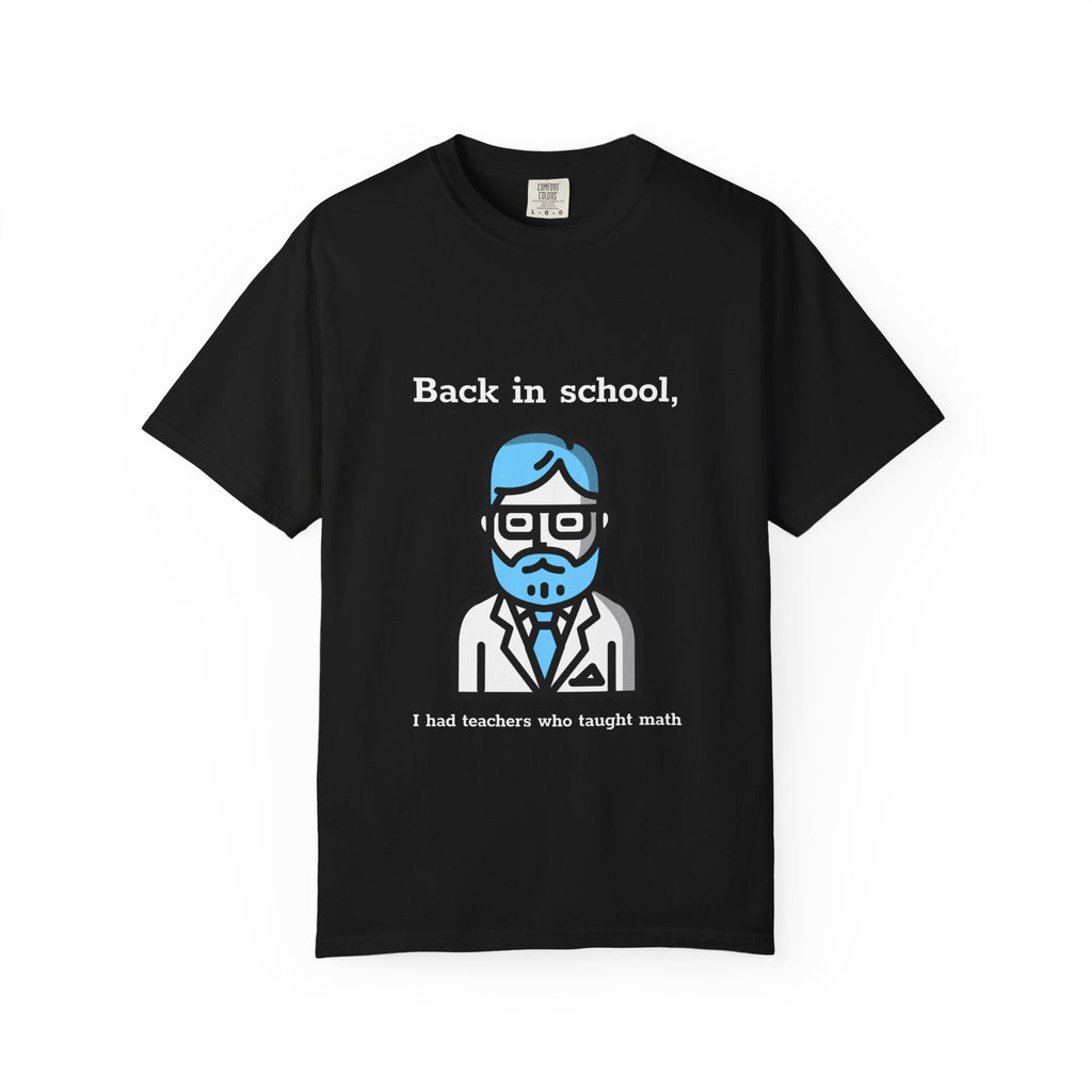 Professor Icon T-Shirt — Retro Nerd Graphic Tee for Teachers & Students