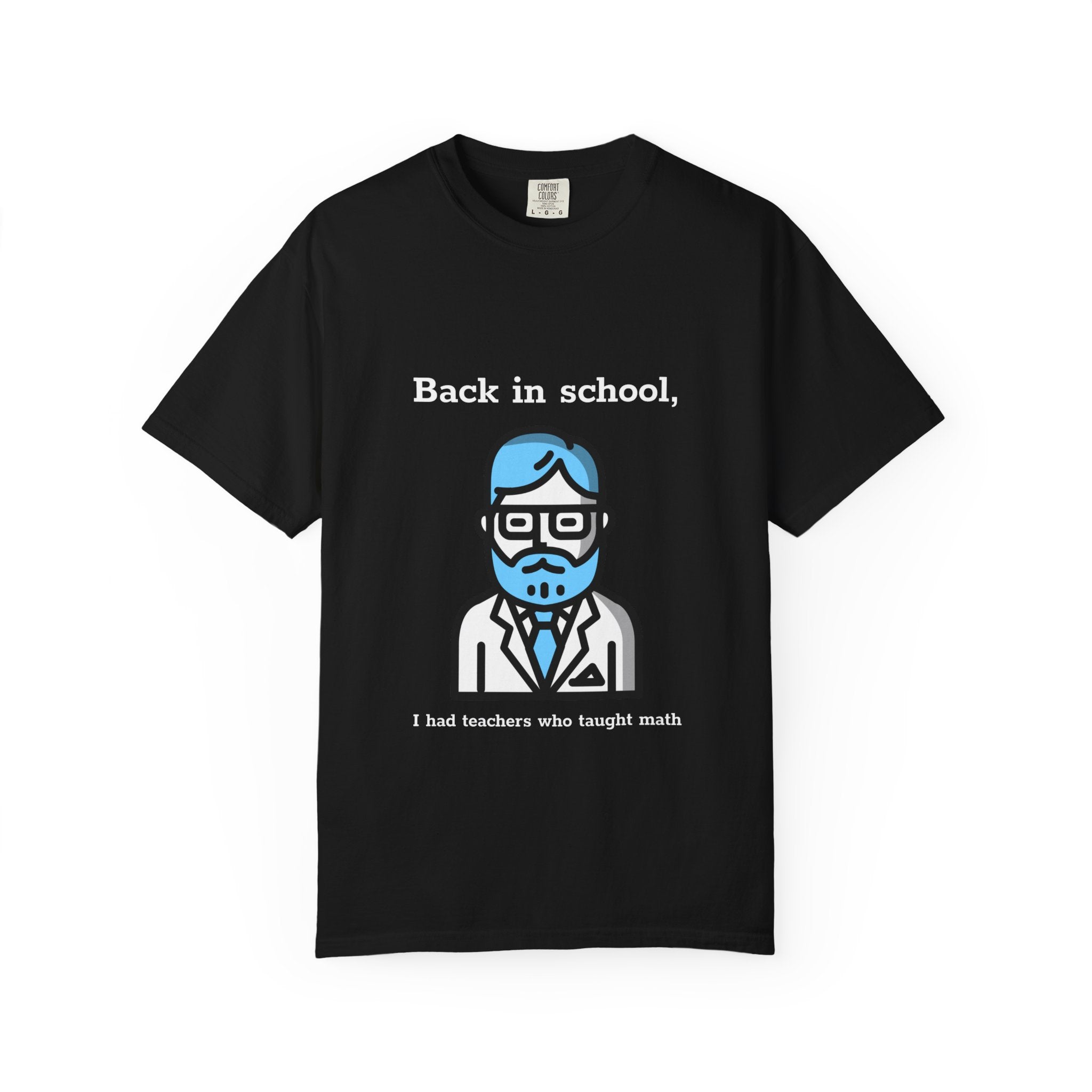 Professor Icon T-Shirt — Retro Nerd Graphic Tee for Teachers & Students