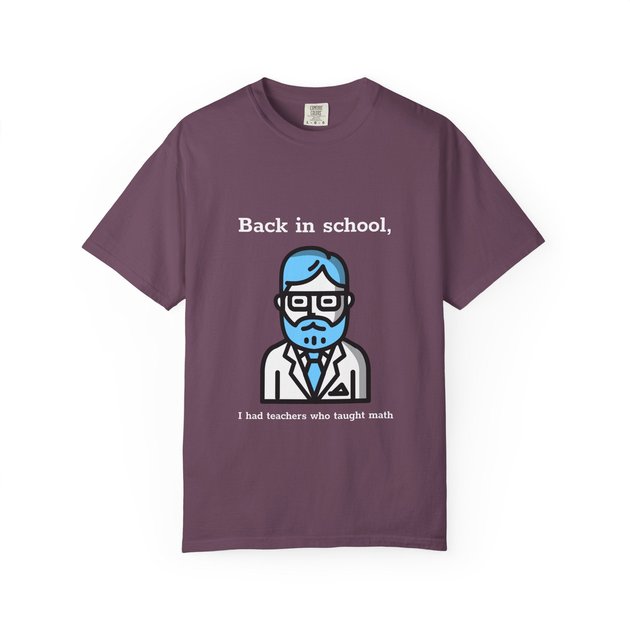 Professor Icon T-Shirt — Retro Nerd Graphic Tee for Teachers & Students