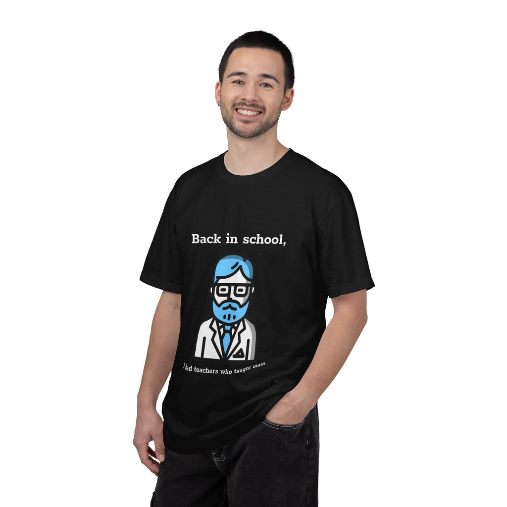 Professor Icon T-Shirt — Retro Nerd Graphic Tee for Teachers & Students