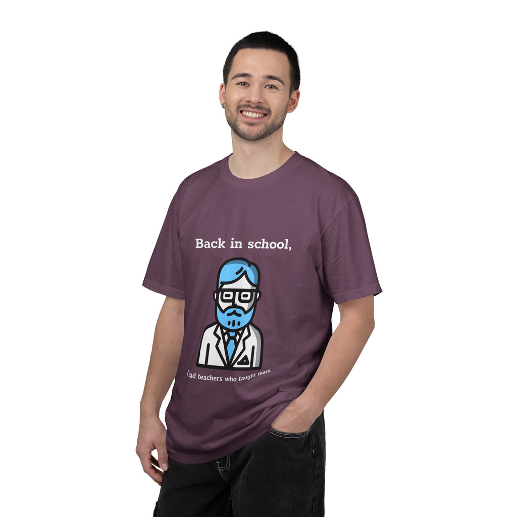 Professor Icon T-Shirt — Retro Nerd Graphic Tee for Teachers & Students