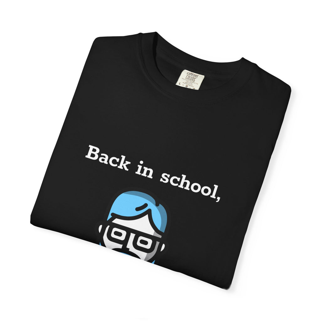 Professor Icon T-Shirt — Retro Nerd Graphic Tee for Teachers & Students