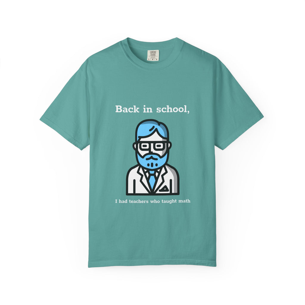 Professor Icon T-Shirt — Retro Nerd Graphic Tee for Teachers & Students