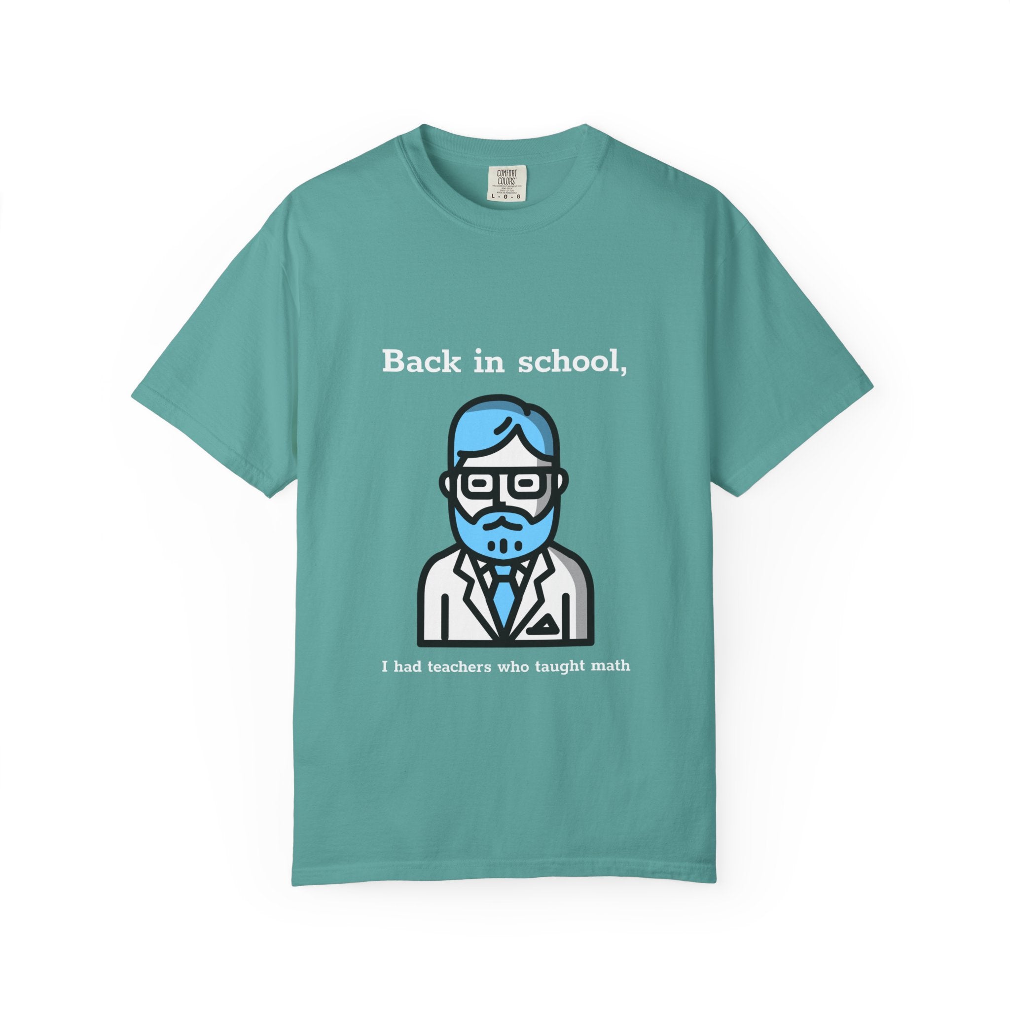 Professor Icon T-Shirt — Retro Nerd Graphic Tee for Teachers & Students