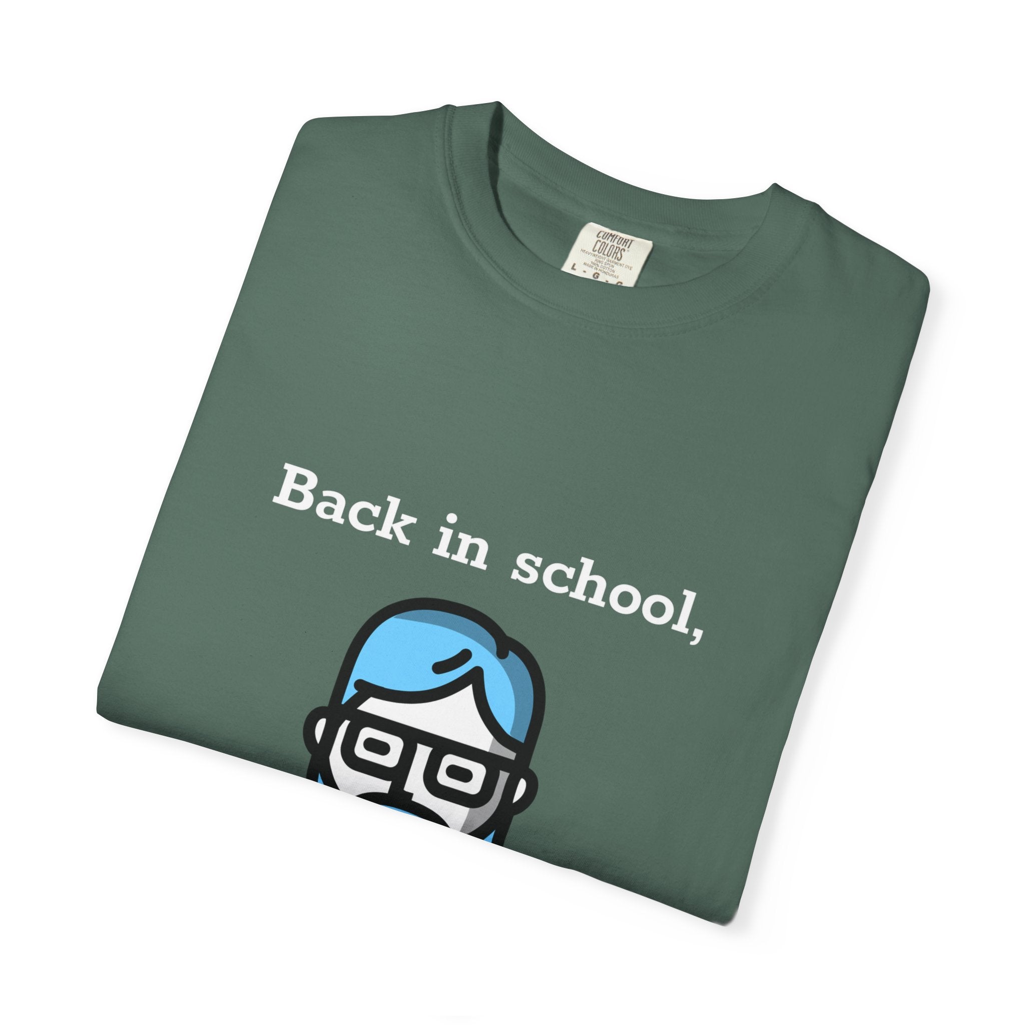 Professor Icon T-Shirt — Retro Nerd Graphic Tee for Teachers & Students