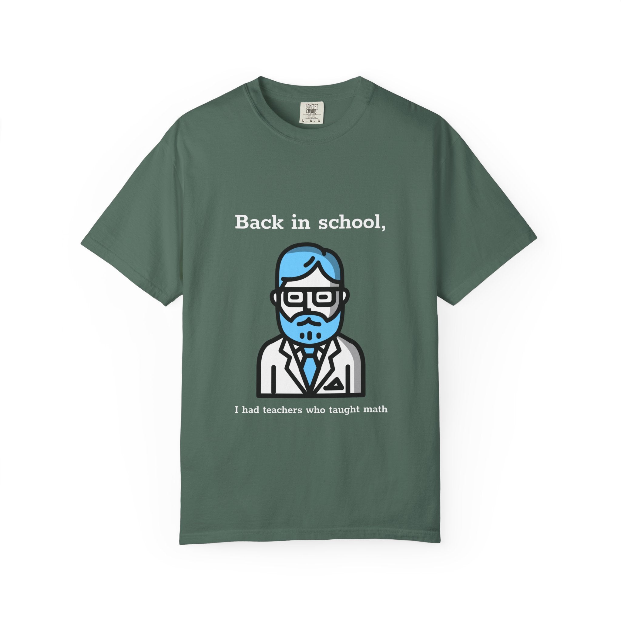 Professor Icon T-Shirt — Retro Nerd Graphic Tee for Teachers & Students