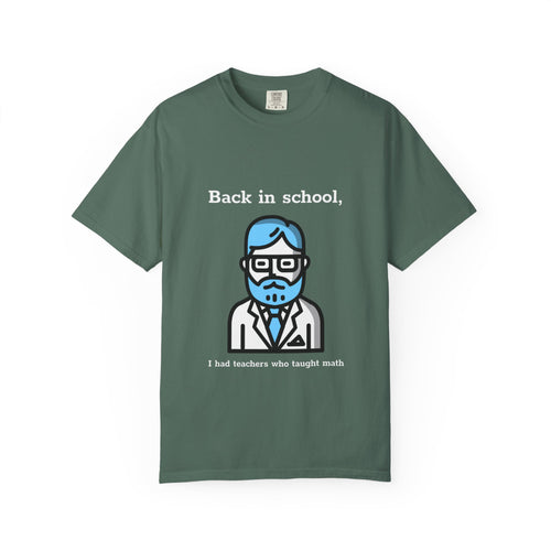 Professor Icon T-Shirt — Retro Nerd Graphic Tee for Teachers & Students