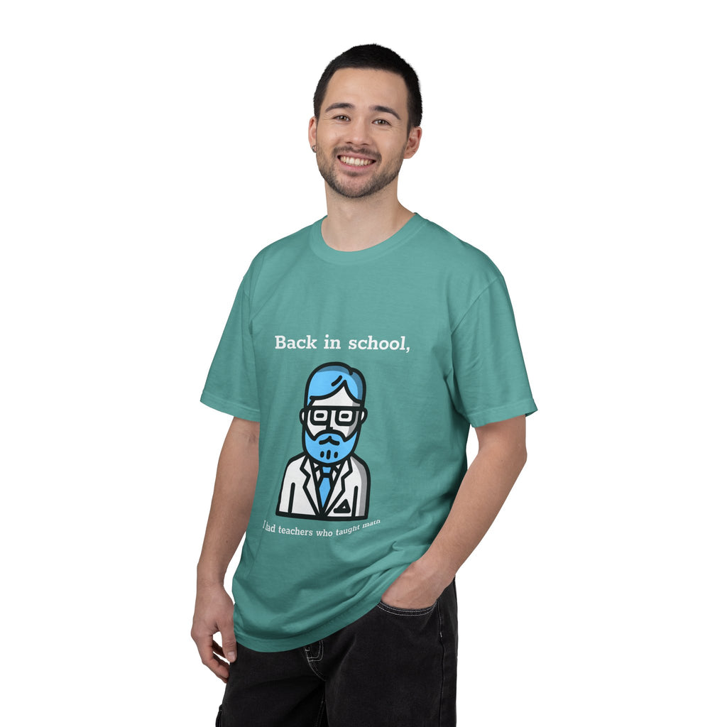 Professor Icon T-Shirt — Retro Nerd Graphic Tee for Teachers & Students